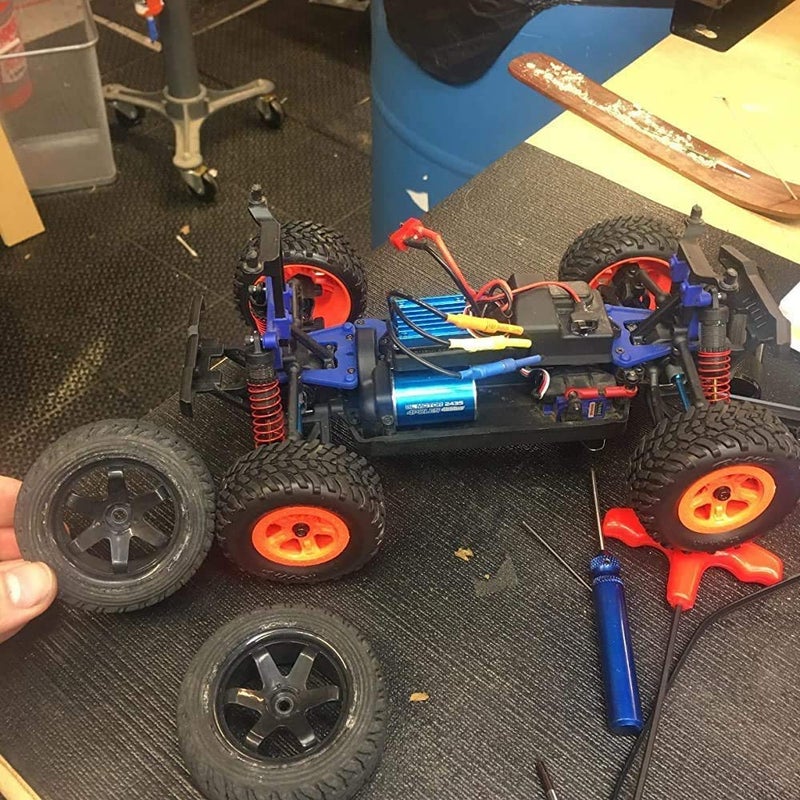 كلاراكو محرك تحكم عن بعد بدون فرش، 2430 7200KV 4P، محرك بدون فرش بدون حساسات، وحدة تحكم إلكترونية بدون فرش 25 أمبير، مناسب لسيارات وقوارب بمقياس 1/18 - Image 2
