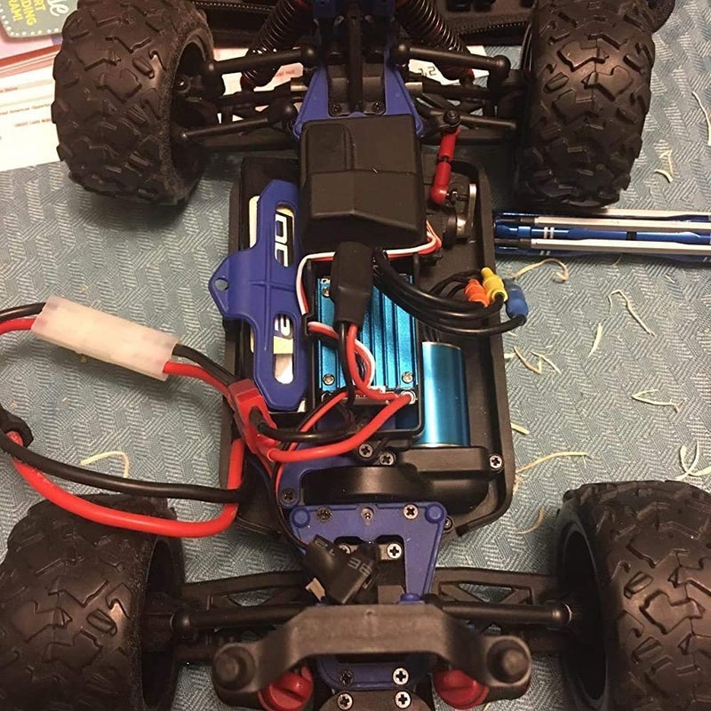 كلاراكو محرك تحكم عن بعد بدون فرش، 2430 7200KV 4P، محرك بدون فرش بدون حساسات، وحدة تحكم إلكترونية بدون فرش 25 أمبير، مناسب لسيارات وقوارب بمقياس 1/18 - Image 1