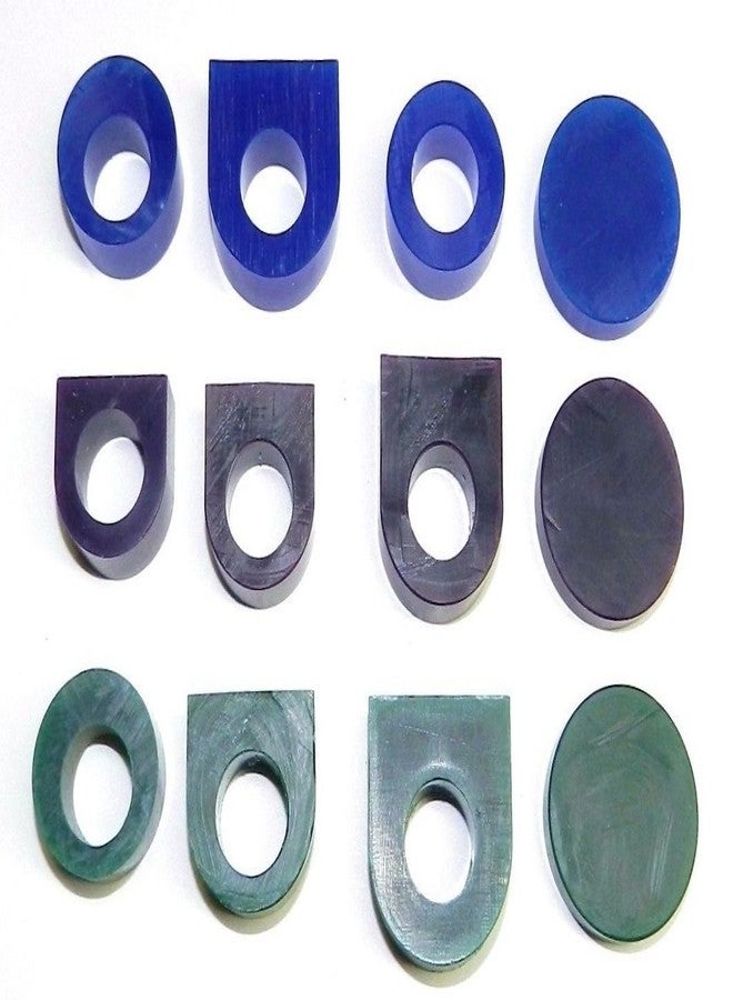 JTS Carving Wax Ring Tube Assortment - Jewelry Earring Modeling Wax 12 Pcs Pre-Cut Tubes & Blanks - 3 Grades - Image 3