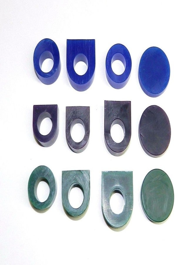 JTS Carving Wax Ring Tube Assortment - Jewelry Earring Modeling Wax 12 Pcs Pre-Cut Tubes & Blanks - 3 Grades - Image 5