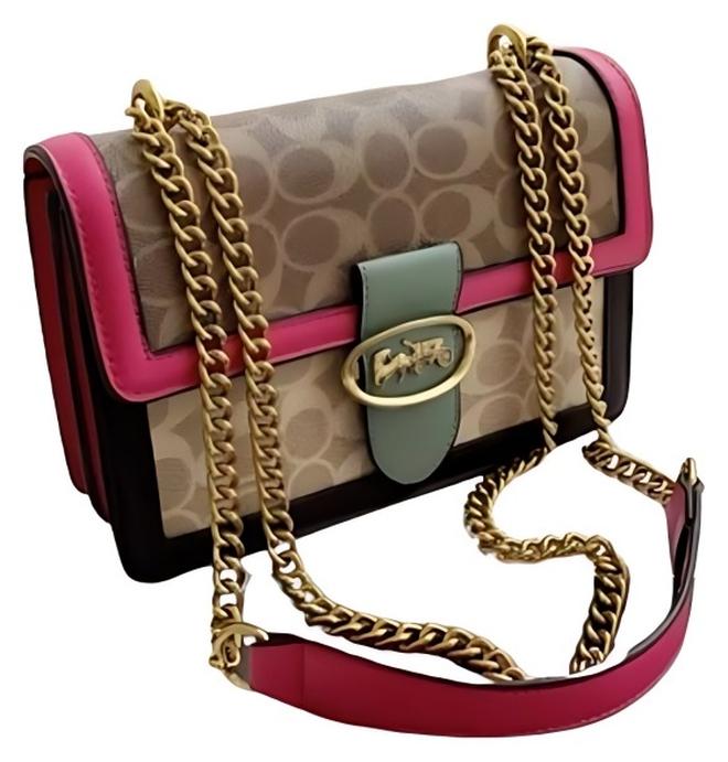 Women's Fashion Retro Shoulder Bag, Ladies Large Capacity Crossbody Bag Sling Bag Side Bag Carry Bag, PU Leather Handbag Tote Bags Clutch Bag Satchel Bag for Daily Commuter/Banquet/Party/Campus - Image 1