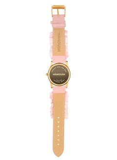 Manoush Manoush Shiny Eye Collection - Women's Analogue Classic Quartz Pink PU Leather Wrist Watch - MSHSE01  - Image 2