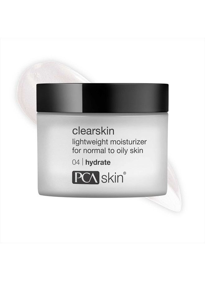 PCA SKIN Clearskin Lightweight Face Moisturizer - Hydrating Daily Facial Cream for Acne Prone & Sensitive Skin (1.7 oz)  - Image 1