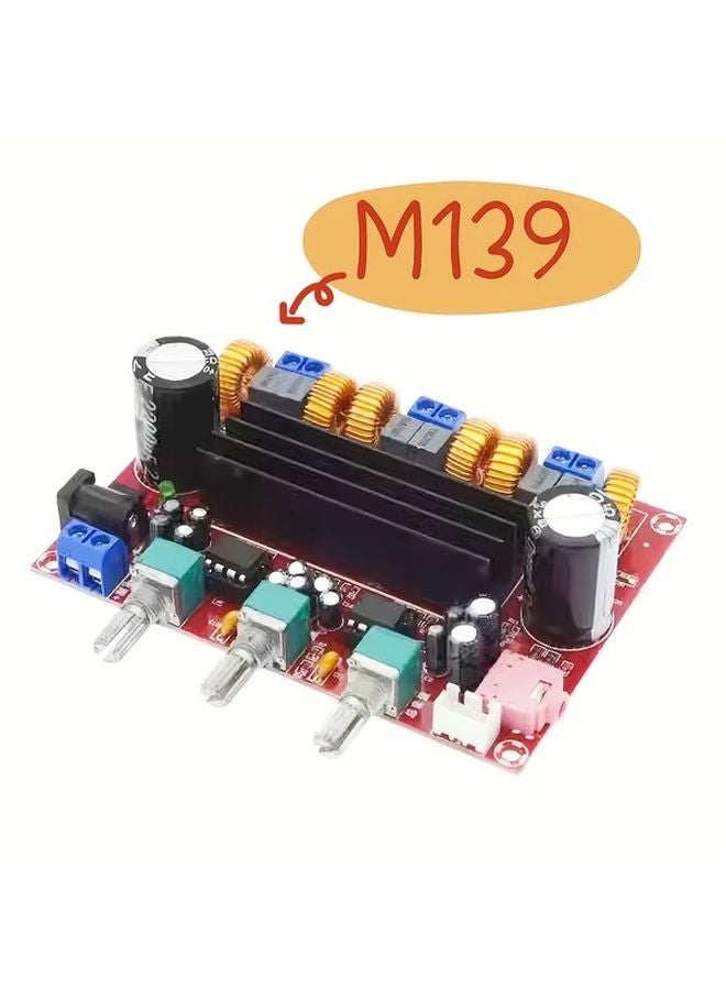 TPA3116D2 2 1 Channel Digital Amplifier Board Module 100W 50W Low Pass Filter Model 802 - Image 2