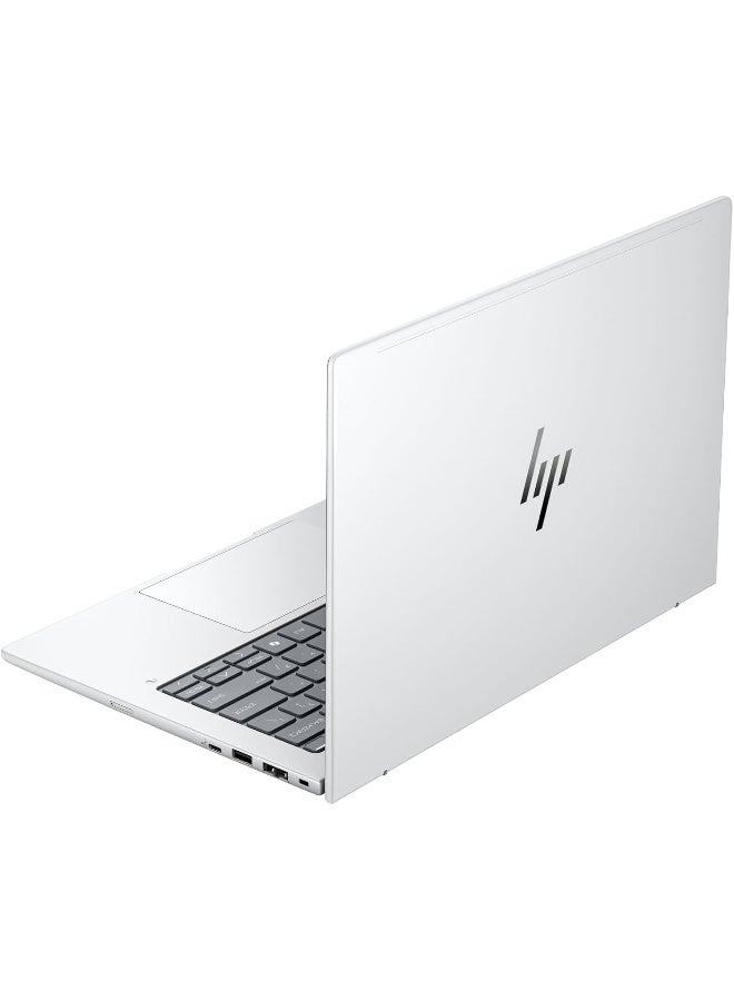 HP إليت بوك لابتوب مع U7 258V 8 14 G1i 32GB 512GB PCIe NVMe Value SSD Intel BE201 Wi-Fi 7 +BT 5.4 nvP WLAN بصمة الإصبع Win 11 Pro 64 فضي B0KF5AV - Image 4