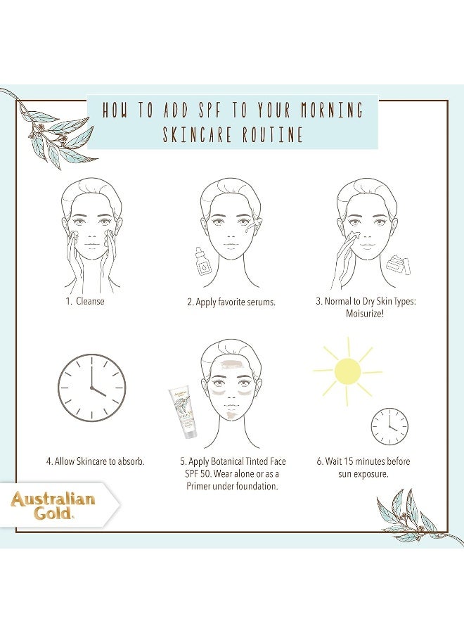 Australian Gold Botanical Sunscreen Tinted Face Bb Cream Spf 50 - Image 4