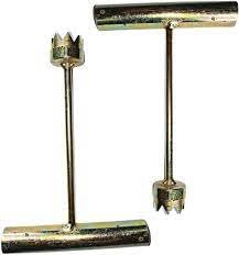2 piece THandle Drill Bit Tool 16mm BrassPlated  - Image 2