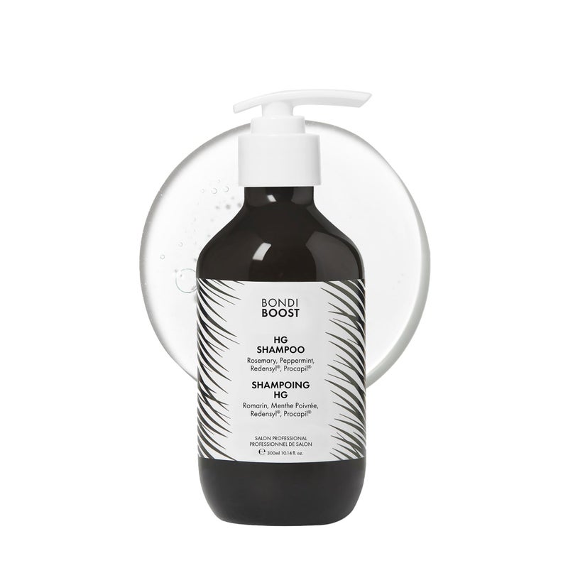 BONDIBOOST HG Anti-Thinning Shampoo for Women & Men [10.14 fl oz], Clinically Tested to Promote Fuller + Thicker-Looking Hair, Natural Mint Scent + Procapil, Redensyl & Rosemary Formula, Sulfate-Free - Image 1