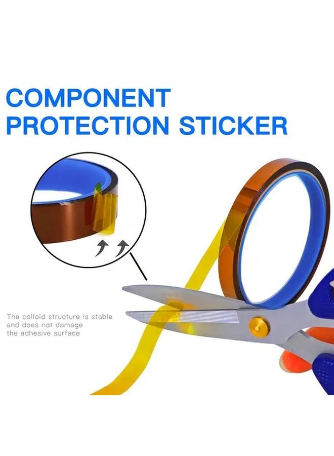 Golden Finger High Temperature Resistant Polyimide Tape 5mm 400C Heat Resistant Insulation - Image 4