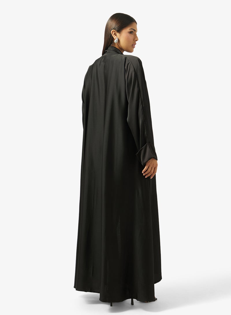 هيا كلوزيت طقم عباءة وبنطلون فضفاض - Image 2