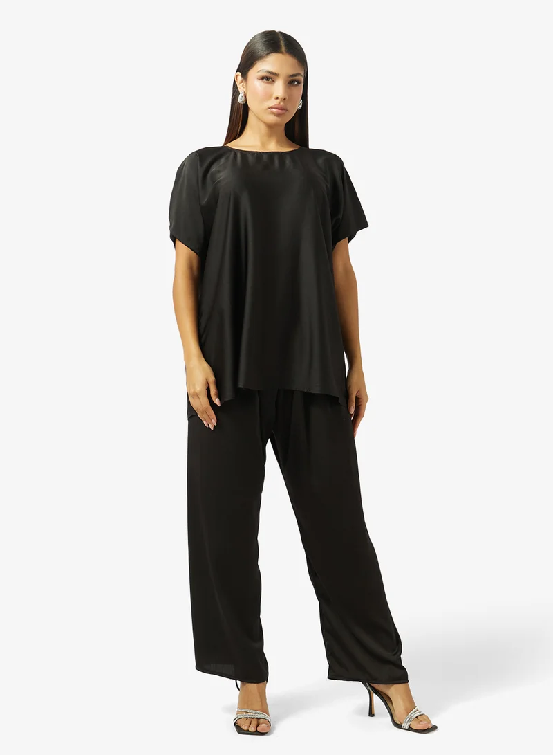 hayas closet  Loose Fitted Abaya and pants set for Women | Best Price UAE