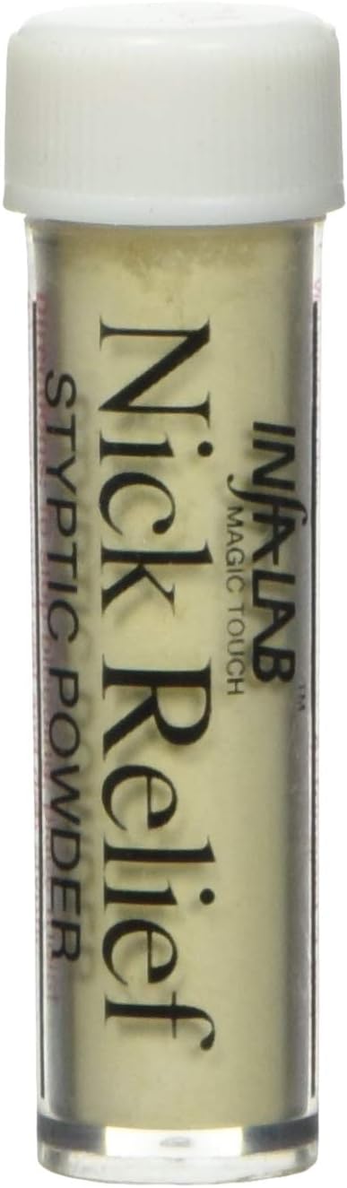 Magic Touch Nick Relief Styptic Powder  013 oz Vial
