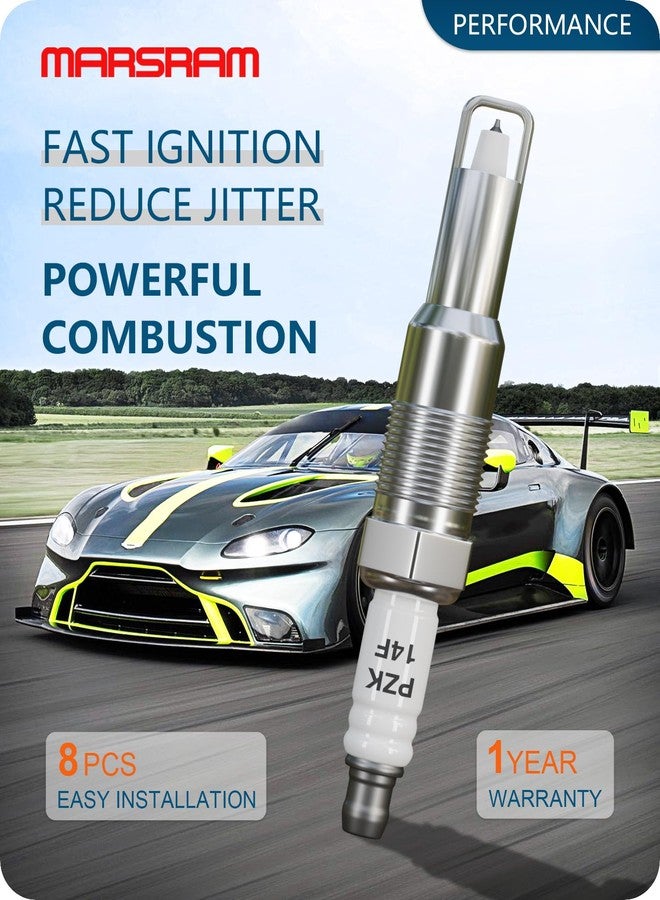 Marsram مجموعة ملفات إشعال Marsram FD508 وشمعات إشعال إيريديوم، مناسبة لسيارات فورد إكسبيديشن F150 F250 F350 F450 F550 سوبر ديوتي موديلات 2005-2008 بمحركات V8 وV10 سعة 5.4 لتر و6.8 لتر، ولينكولن نافيجيتور مارك 5.4 لتر (DG511 SP515). 8 مجموعات - Image 4