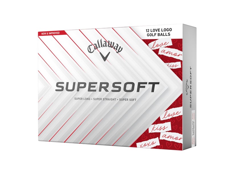 Callaway Golf Supersoft Golf Balls (2025, Valentine) - Image 1