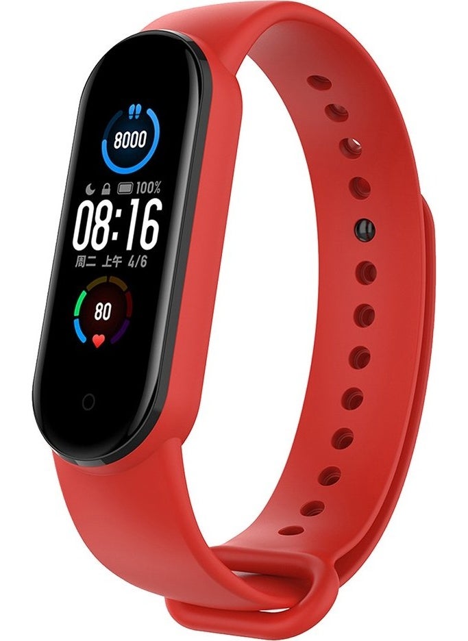 APEXEL Xiaomi Mi Band 5 and 6 Compatible Silicone Band 