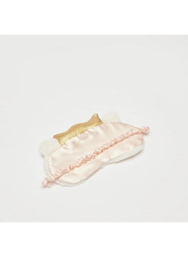 FAV Cat Textured Eye Mask with Pouch  - Image 2