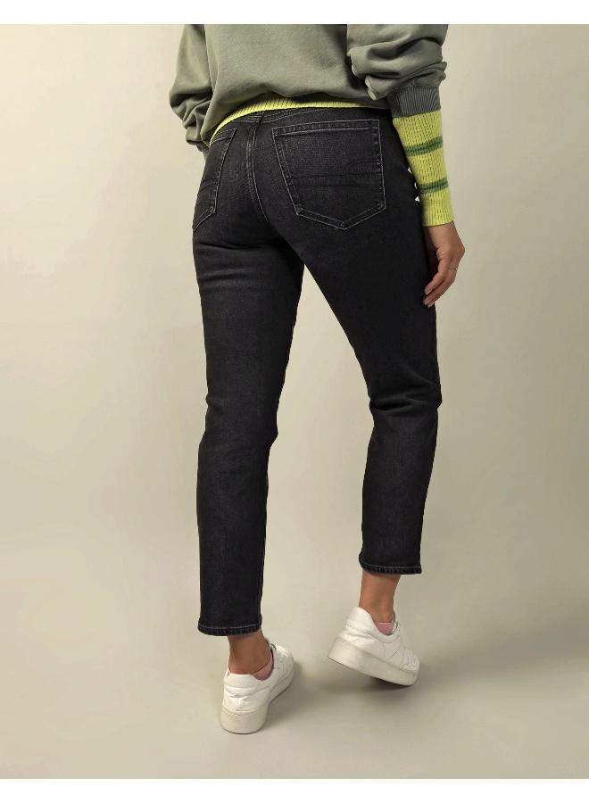 American Eagle AE Super High-Waisted Ankle Straight Jean  - Image 2