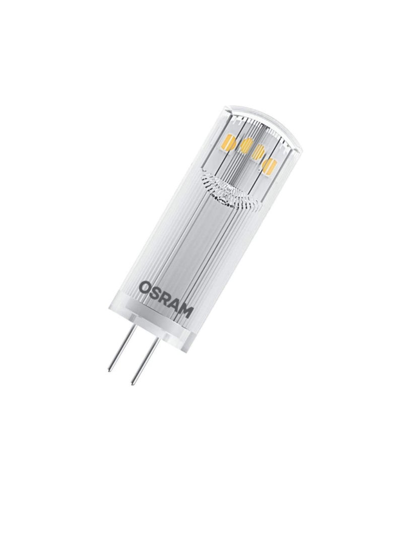 أوسرام مصباح كبسولات أوسرام باراثوم LED 1.8 وات G4 12 فولت تيار متردد / تيار مستمر أبيض دافئ (2700 كلفن) 200 لومن ، موفر للطاقة A ++ إضاءة مميزة في جميع أنحاء المنزل ، مثالية للتطبيقات الزخرفية (عبوة من 1)  - Image 3