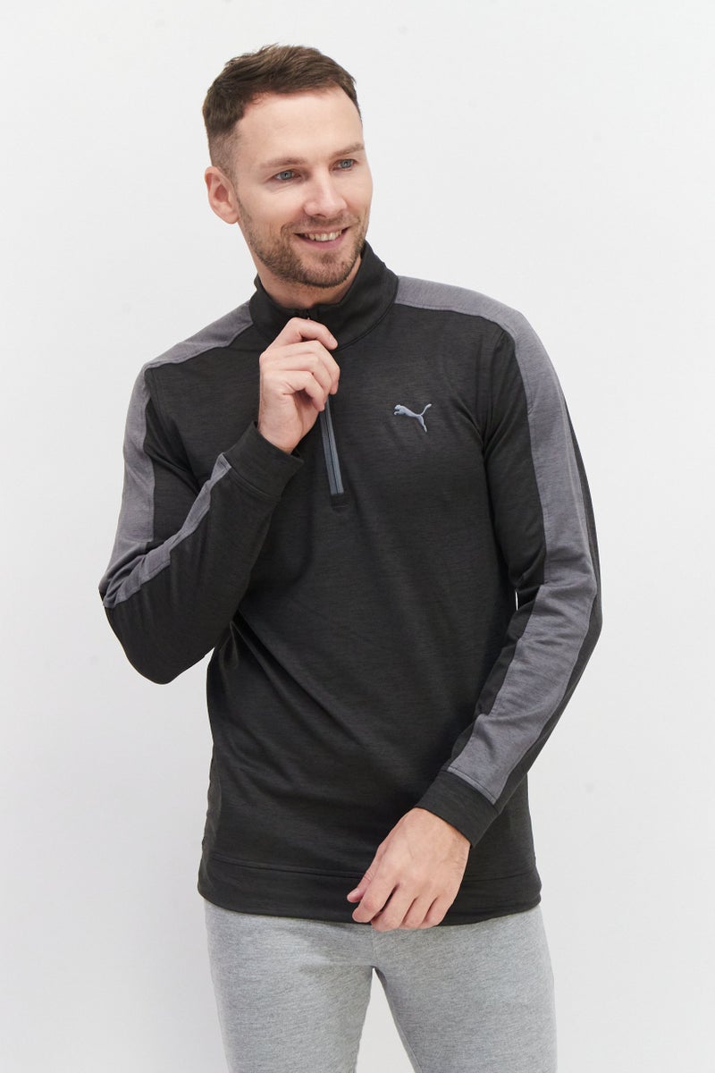 PUMA Men Sportswear Fit Golf Sweatshirt, Grey - Image 1