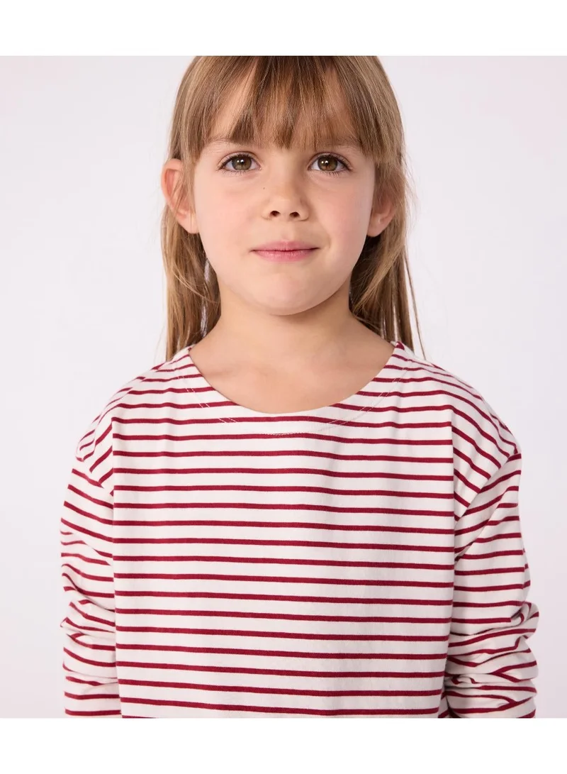 بيتي باتو بلوزة قطنية مخططة للأطفال