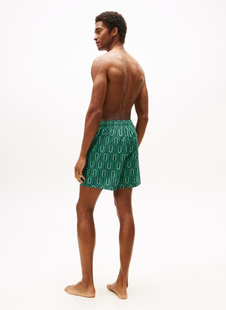 تومي هيلفيغر شورت متوسط بطبعة برباط - Image 2