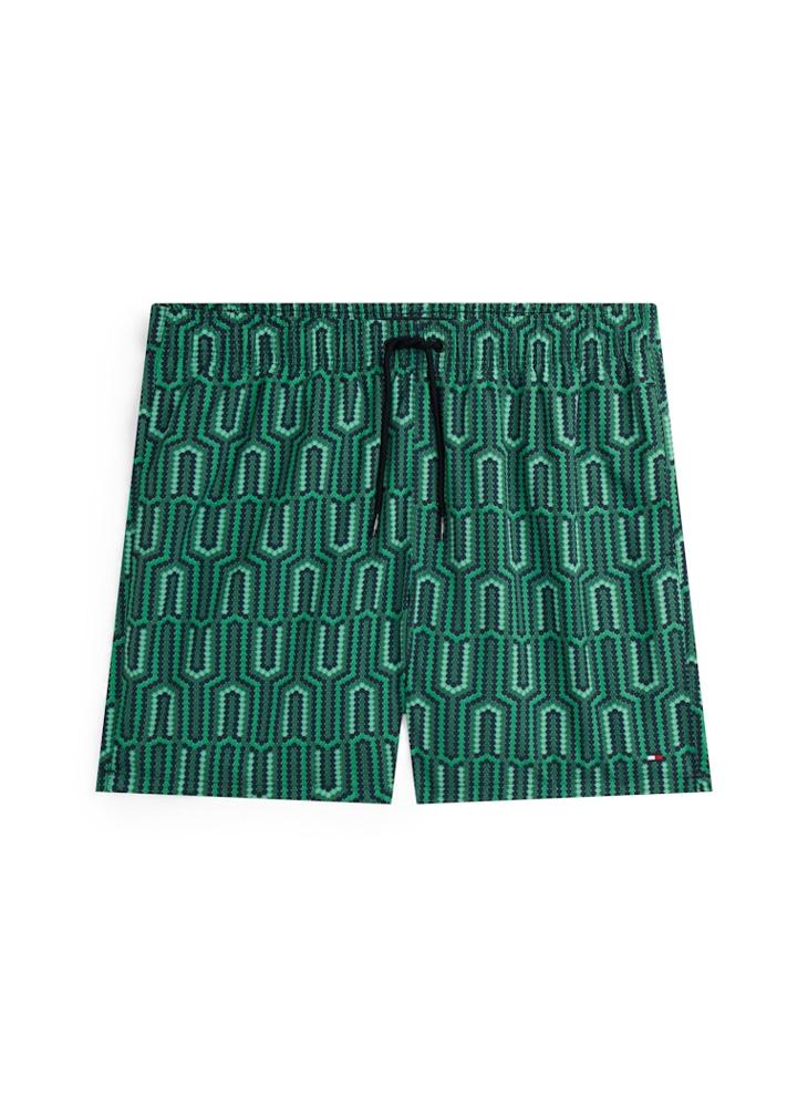 تومي هيلفيغر شورت متوسط بطبعة برباط - Image 5