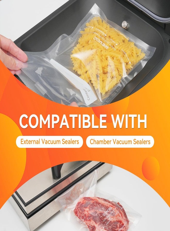 Wevac 6" x 10", 8" x 12" and 11" x 16", 150 Count, Vacuum Sealer Bags for Food Saver, Seal a Meal, Weston, Commercial Grade, BPA Free, Heavy Duty, Great for Vac Storage, Meal Prep and Sous Vide - Image 4