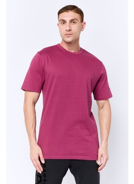 Champion Men Sportswear Fit Short Sleeve Outdoor T-Shirt, Wine  - Image 1