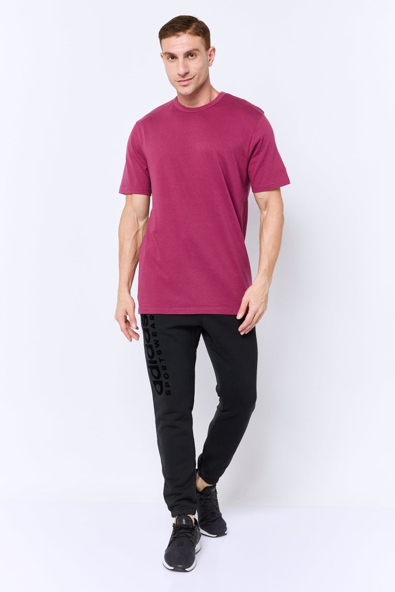 Champion Men Sportswear Fit Short Sleeve Outdoor T-Shirt, Wine - Image 3