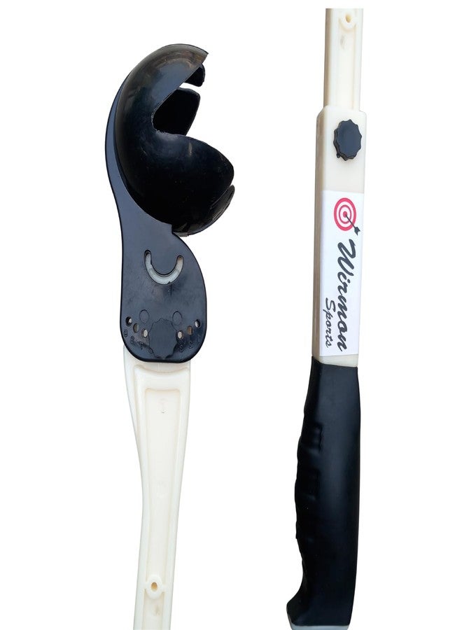 Wirmon Side Arm Ball Thrower for Cricket Practice | Handheld Fast Bowling Training Tool. - Image 3