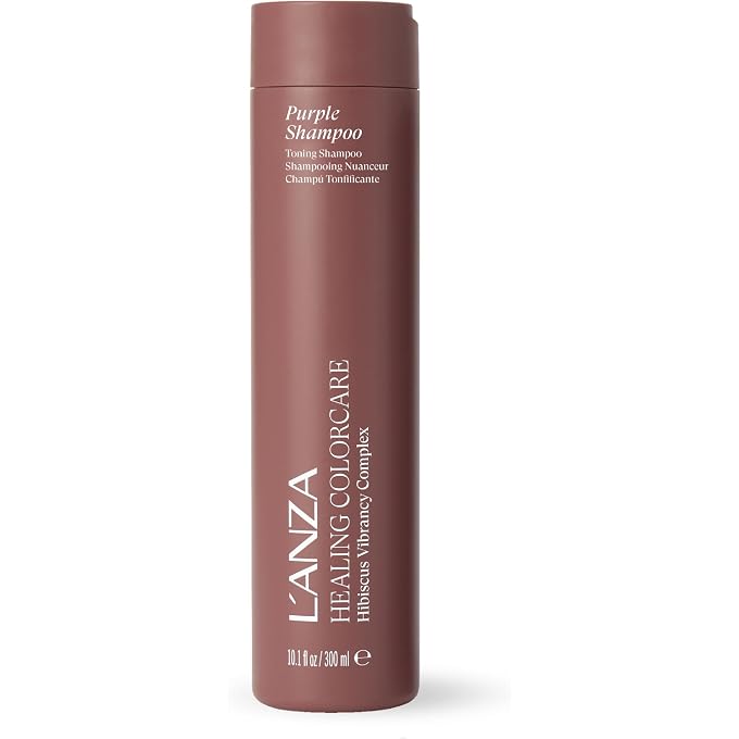 L'anza Healing ColorCare Silver Brightening Shampoo, for Silver, Gray, White, Blonde & Highlighted Hair, Boosts Shine and Brightness while Healing, Controls Unwanted Warm Tones (10.1 Fl Oz) - Image 1