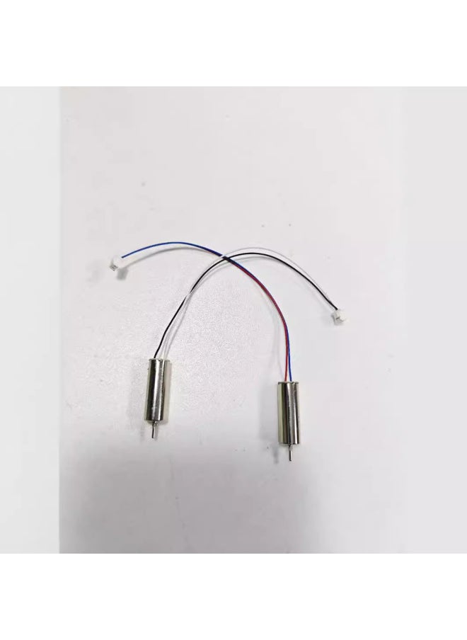 Hollow Cup Motor 716 720 8520 Toy Aircraft Electric Differential Matching Long-life Type Can Be Changed To Line Sequence-Color:716 Motor Shaft 0.8 Black And White Wire 1.25 Plug Wire Length About 10cm