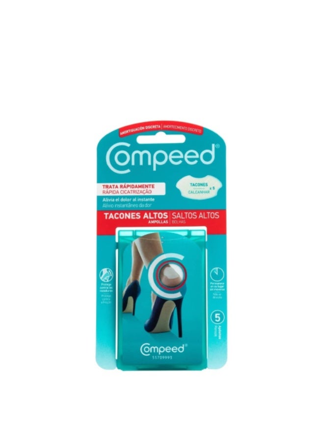 Compeed High Heel Blister Plasters x5 - Image 1