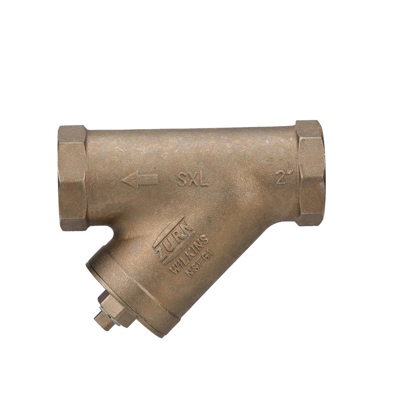Zurn Wilkins 2-SXL 2" SXL Cast Bronze Wye Type Strainer - Image 1