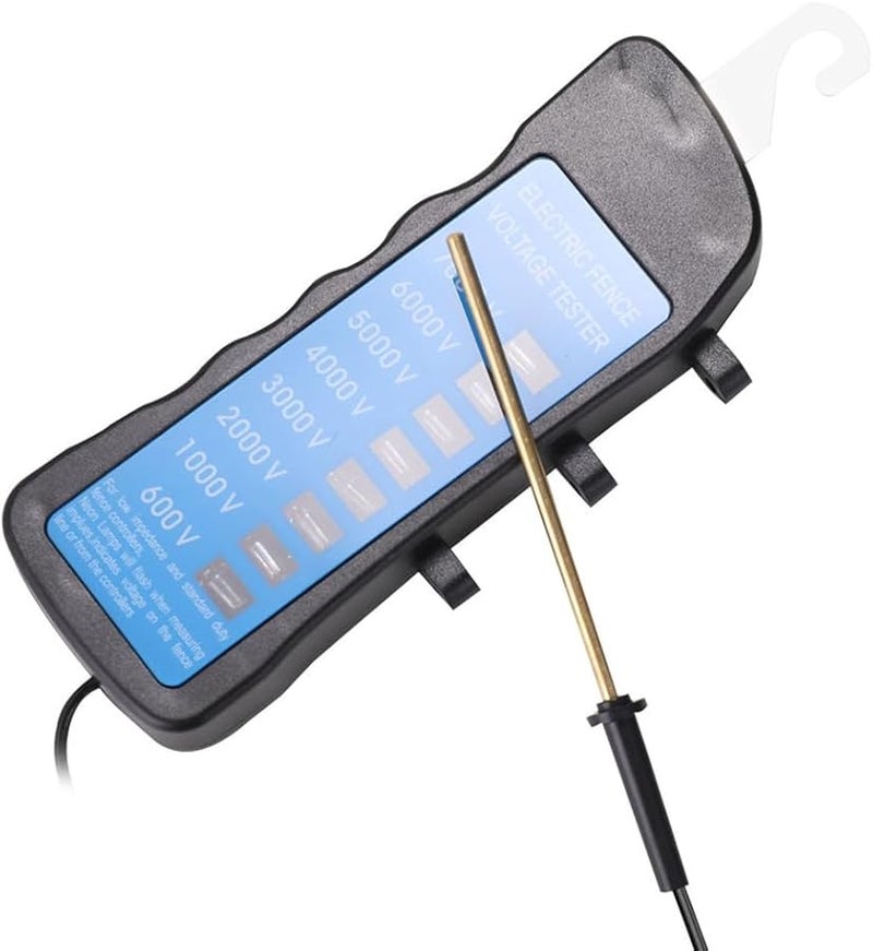 Electric Fence Tester Voltmeter 600V 7KV 8 Indicator Light No Battery Needed for Garden Livestock - Image 4