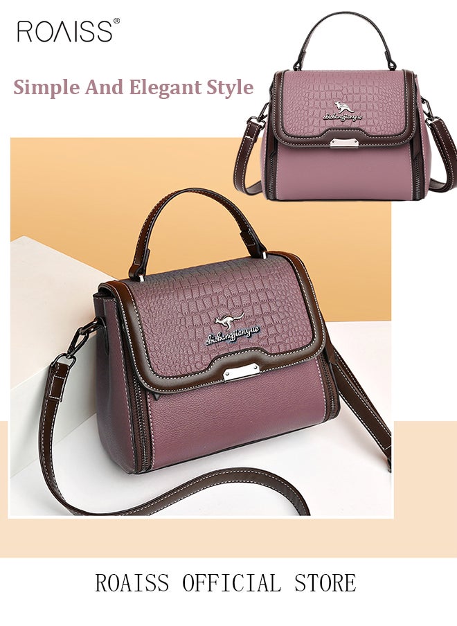 Crocodile Pattern Shoulder Crossbody Bag Fashion Elegant Exquisite Multi-pocket Charm High-Quality Texture Fabric Handbag for Women/Mother/Girl Friend Gift Black - pzsku/Z45A28BDB2F4591929494Z/45/_/1698058942/406e4fb1-76c5-4bf1-9be3-379badc1aabf