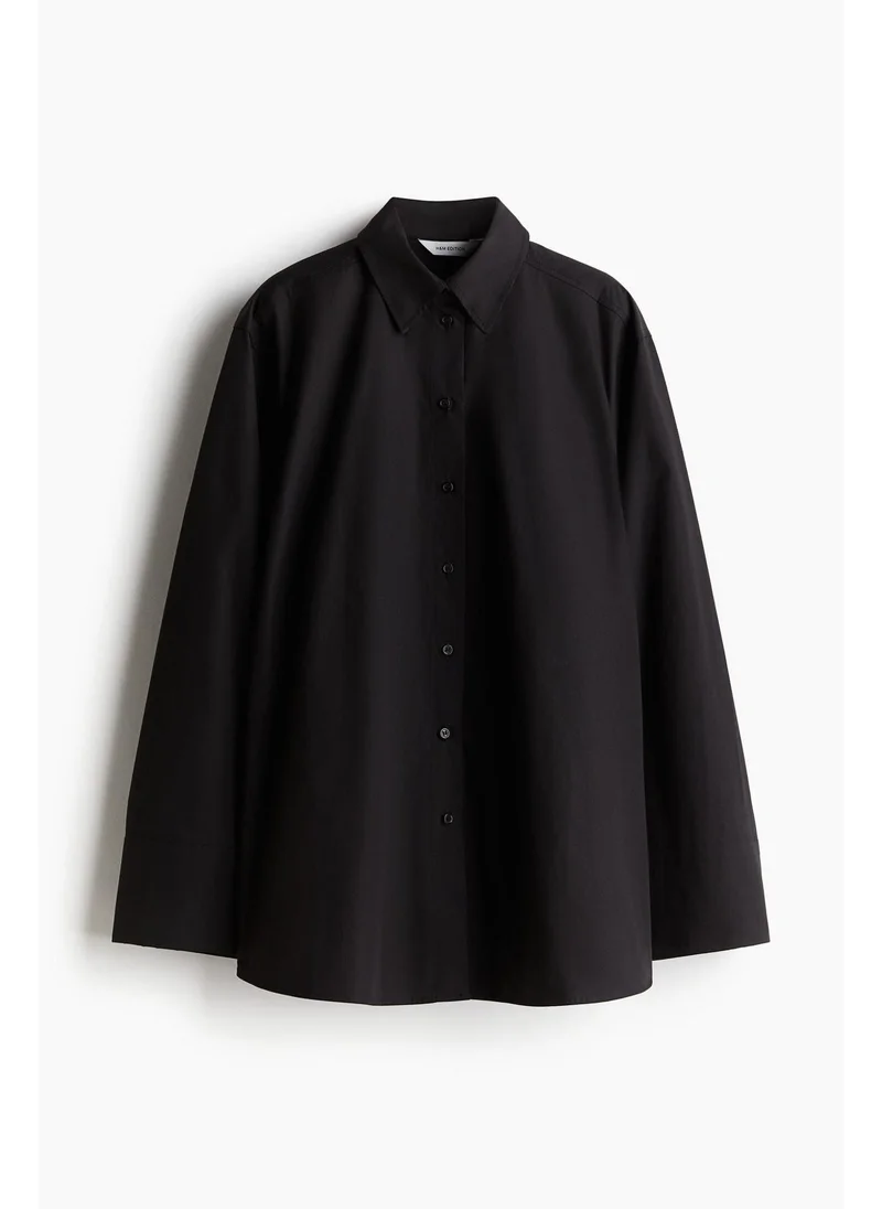 اتش اند ام Slit-cuff shirt