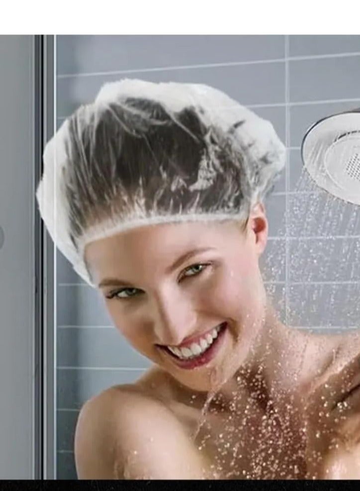 Disposable Shower Cap 30pcs Clear Travel Shower Caps are ready to meet your needs for every occasion with their modern and practical design perfect for comfort and efficient performance - Image 1