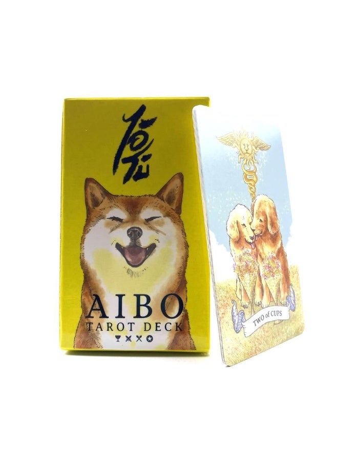 NIBEMINENT Cute dog Aibo Tarot cards - Image 3