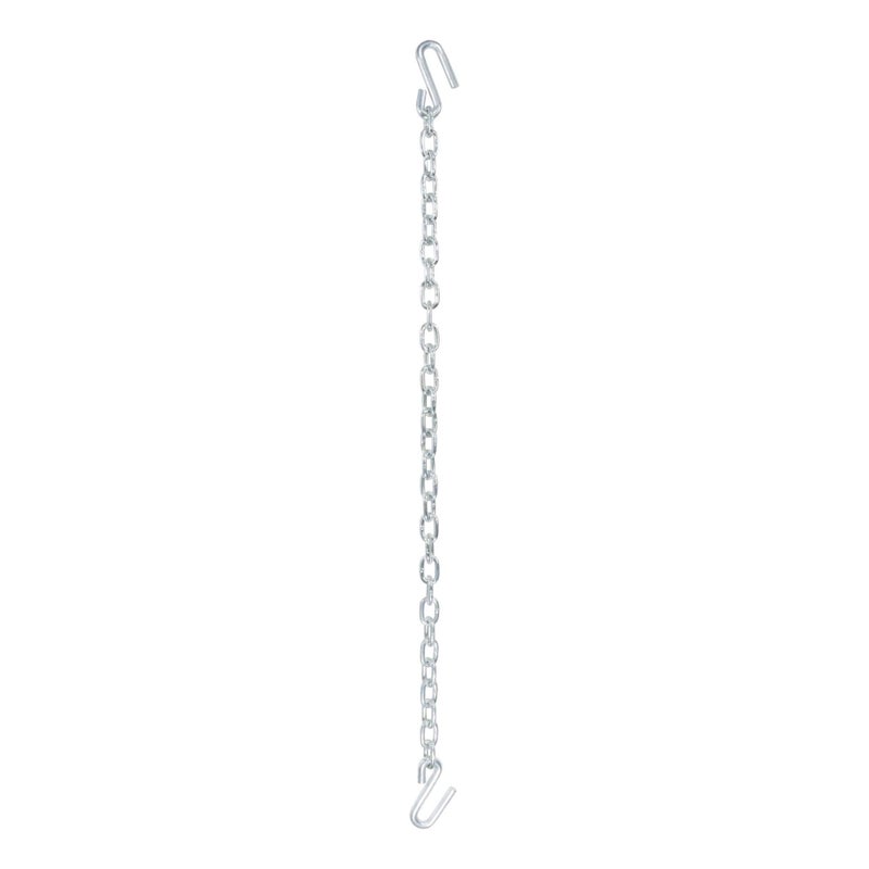CURT 80301 48-Inch Trailer Safety Chain with 17/32-In S-Hooks, 7,000 lbs Break Strength - Image 2