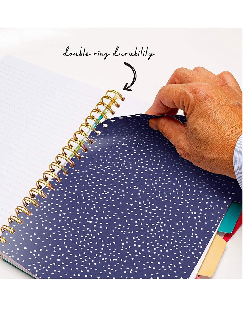 Pukka Pad دفتر مشروع بحجم B5 مع أربعة أقسام  - Image 4