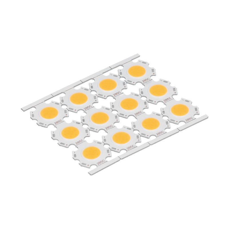 الشفرات الإضاحية (LED Chips): ركيزة ألومنيوم دائرية - مصدر ضوء دافئ ناعم موحد لمصابيح البودكاست والمصابيح الساقطة ومصابيح السقف الذاتية الصنع - Image 5