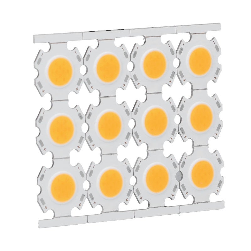 الشفرات الإضاحية (LED Chips): ركيزة ألومنيوم دائرية - مصدر ضوء دافئ ناعم موحد لمصابيح البودكاست والمصابيح الساقطة ومصابيح السقف الذاتية الصنع - Image 1