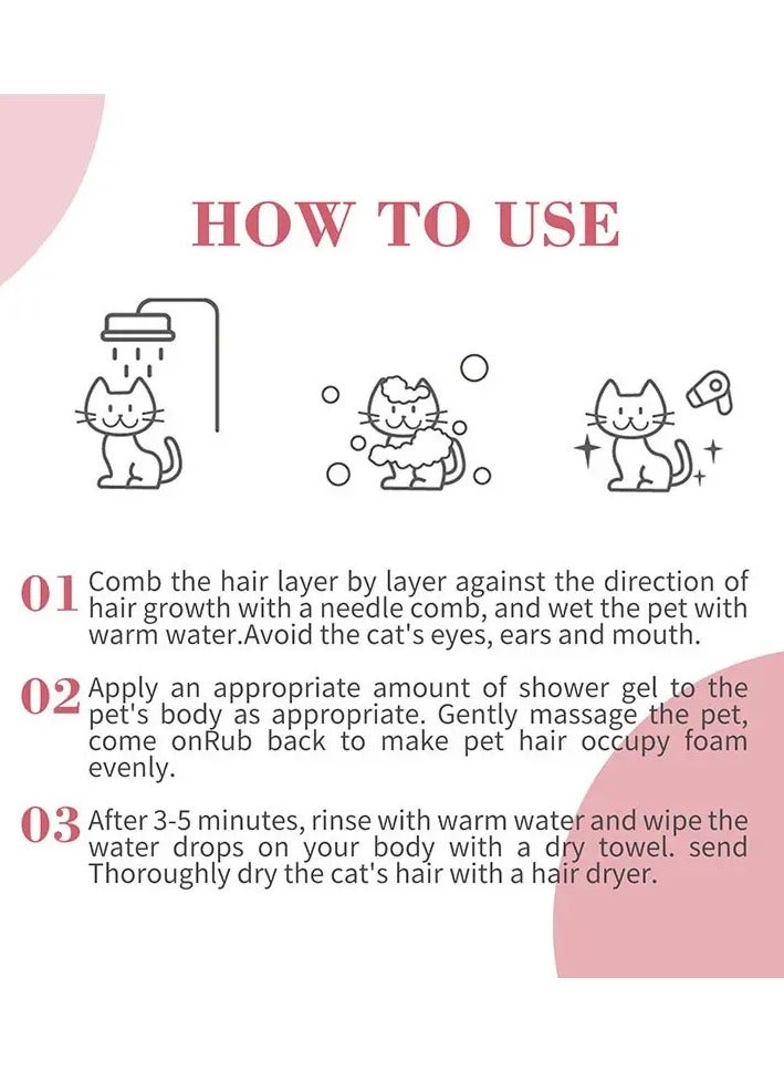 بايولاين شامبو بيولاين للشعر الطويل للقطط 250 مل - Image 3