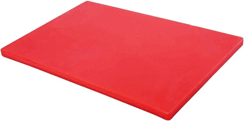 Chef Inox Gulf mainstream practical design Professional Heavy Duty High-Density Polyethylene Cutting Board - 60 x 40 x 2cm Red Modern versatile shape - Image 1