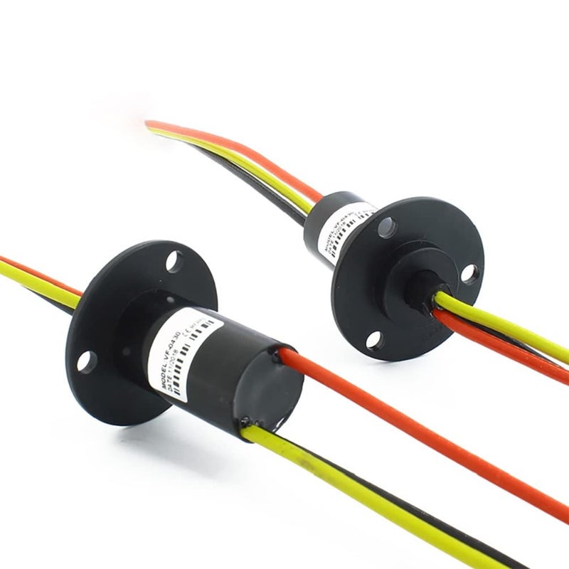 QL-LINRUN Slip Ring Electrical Slip Ring Motor Slip Ring Rotating Connector Slip Ring Electrical Connector Slip Ring Connector 3 Wires 10A Diameter 22mm - Image 1