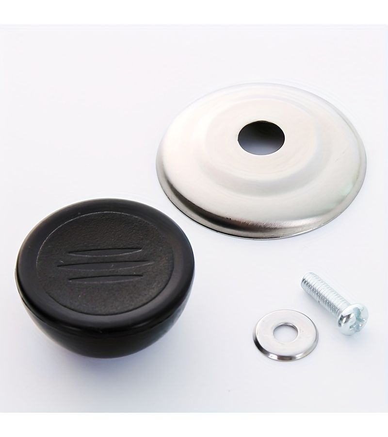 6 Pieces Black Heat Resistant Pot Lids Durable PP Material Even Heating Design Scratch Resistant Dishwasher Safe Suitable For All Stoves Gas Electric - Image 5