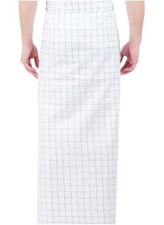 Men's Cotton Check White and Green Lining Shade Lungi - pzsku/Z45A35DE883803C6791F7Z/45/_/1681210962/78ff6a9f-491a-4611-b05f-ecc94c1b1e0f