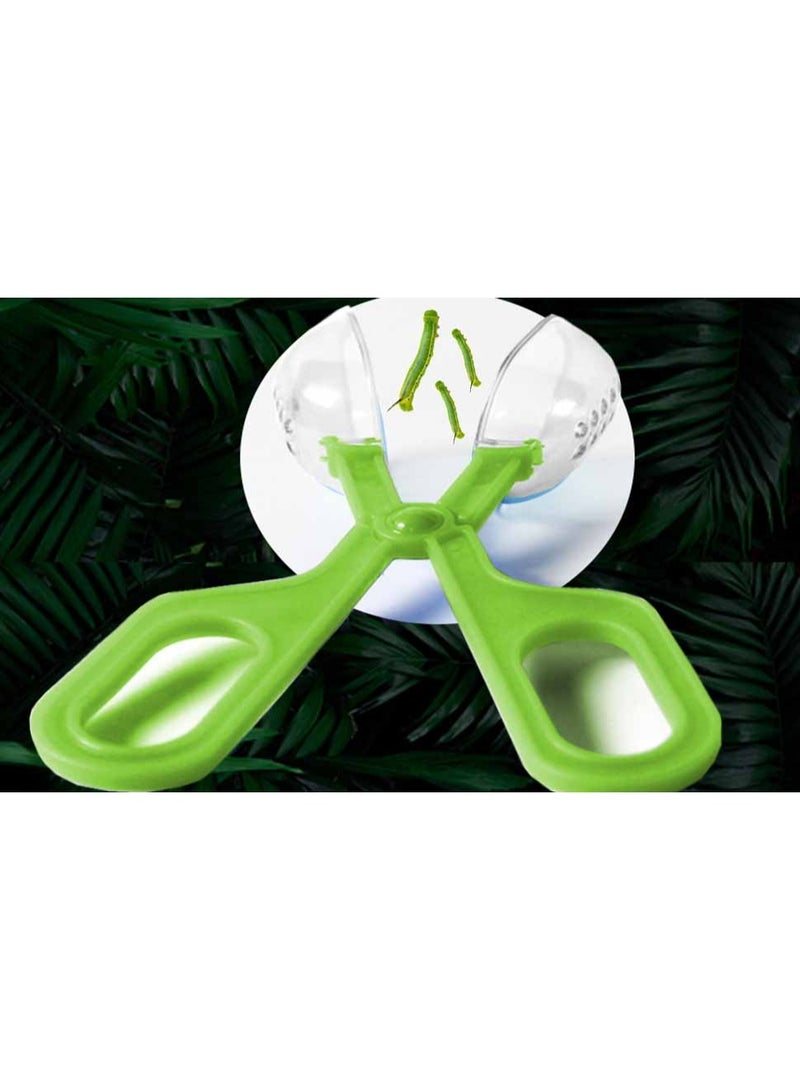 HUANXIN HOME Multi-Functional Cleaning Clip for Reptile Terrarium Aquarium Tongs Tank Turtle Tank Cleaner,1PCS - Image 4