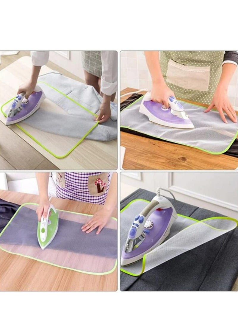 2pcs High Temperature Ironing Cloth - Protects Clothing and Board, Insulation Pad for Safe Ironing - Home Accessory(Random Color)  - Image 3